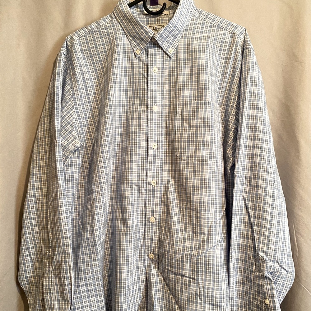 L.L. Bean Button Down Dress Shirt